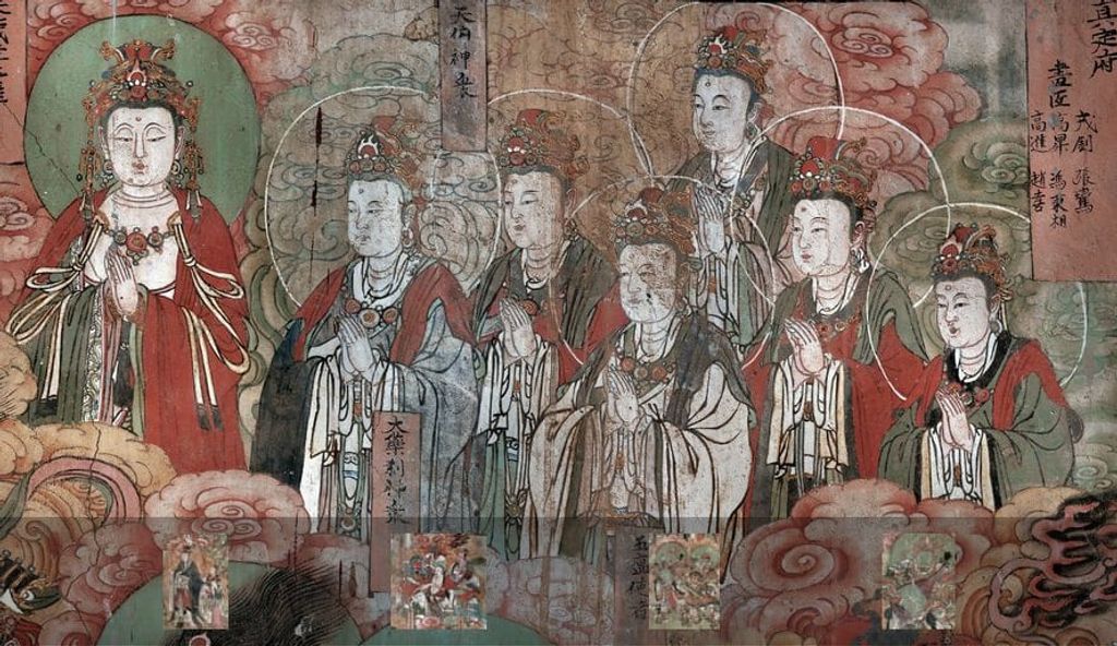 繁峙公主寺东墙壁画预览图