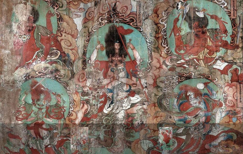 繁峙公主寺北墙壁画预览图