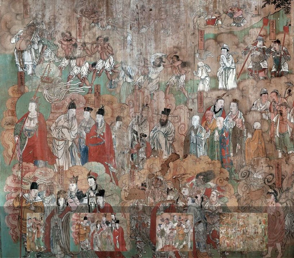 繁峙公主寺南墙壁画预览图