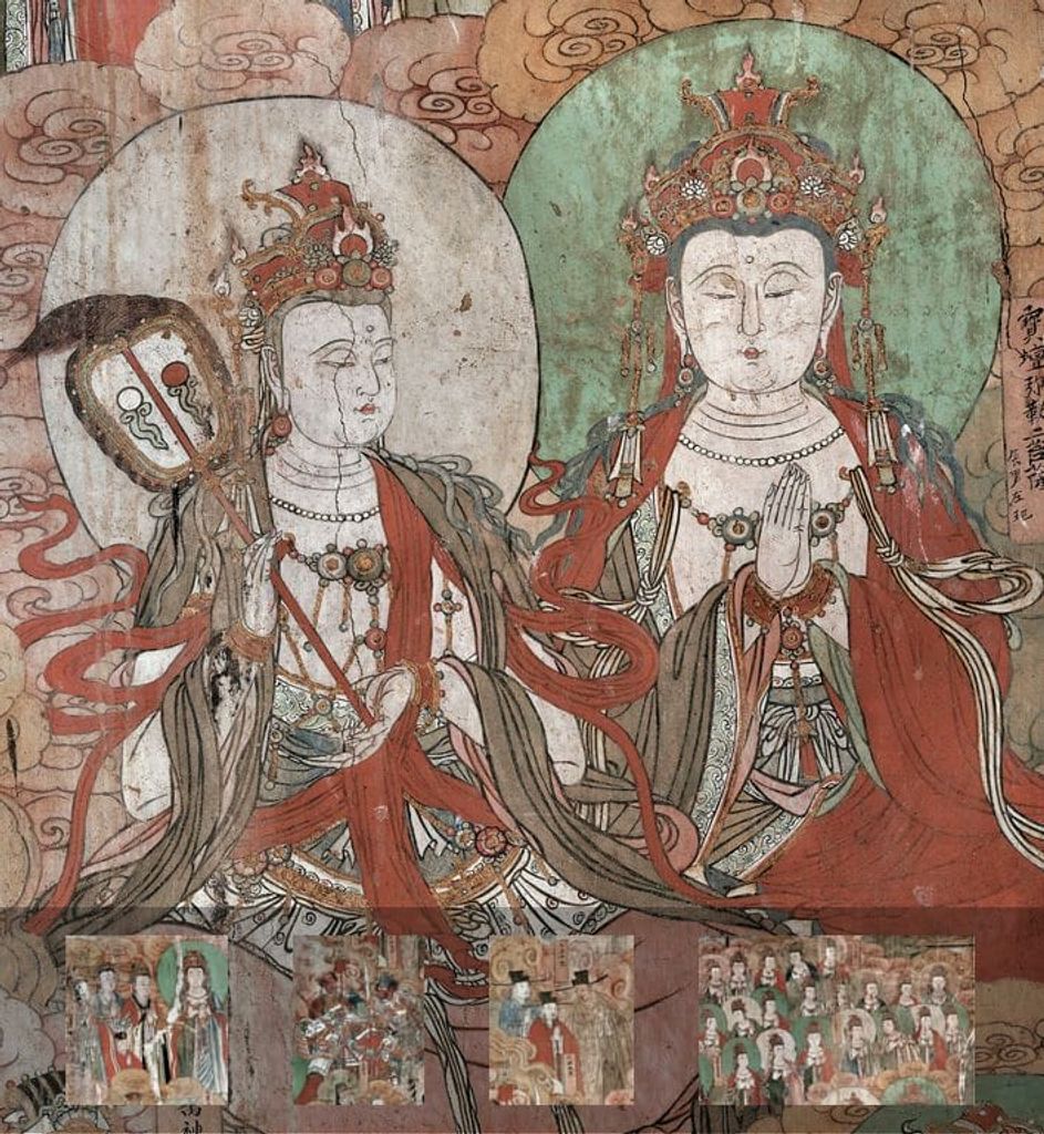 繁峙公主寺西墙壁画预览图