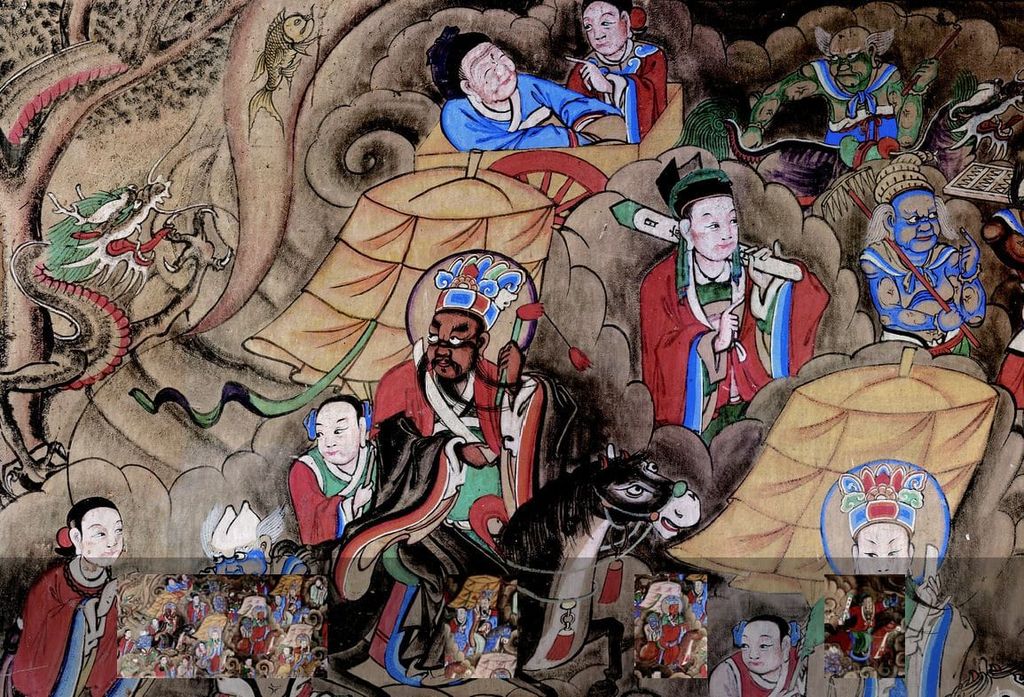 宁武南屯龙王庙东墙壁画预览图