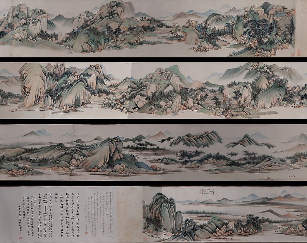 临王时敏晴风暖翠图预览图