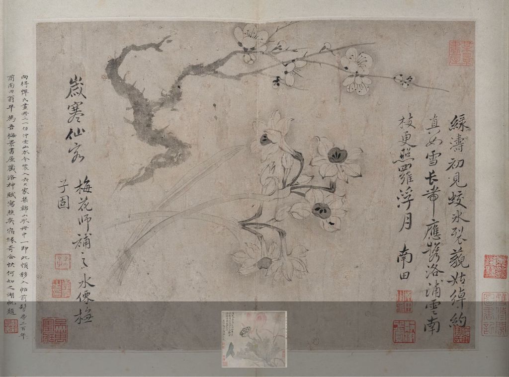 花卉册二开预览图