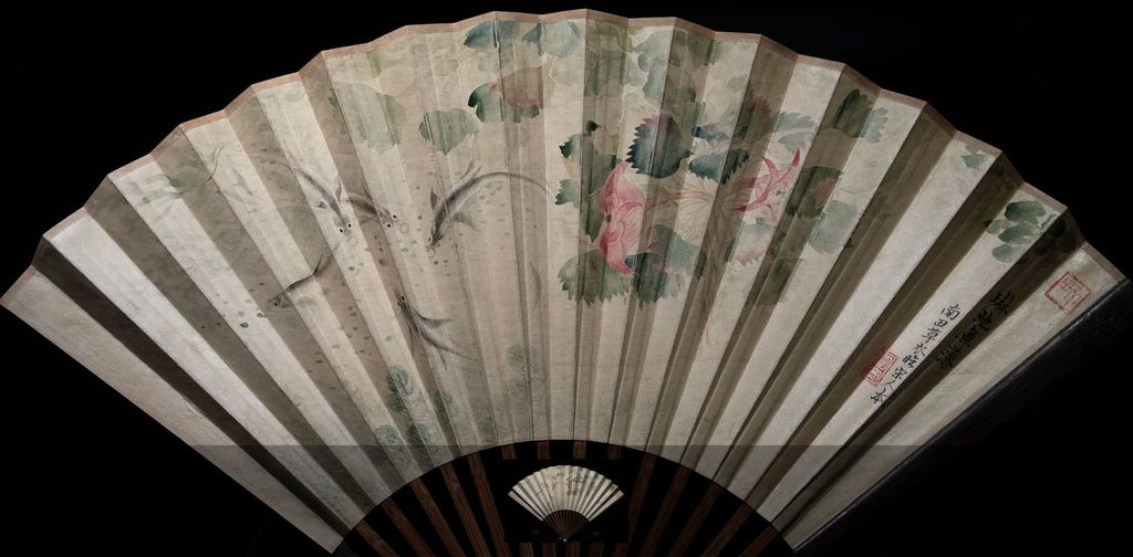 花卉扇面（琳池鱼藻）缩略图