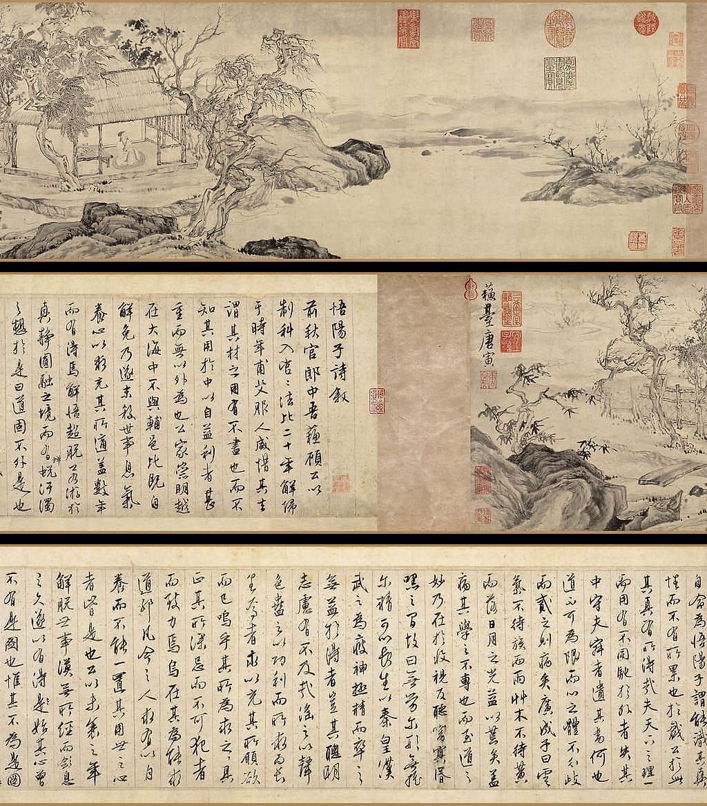 悟阳子养性图卷预览图