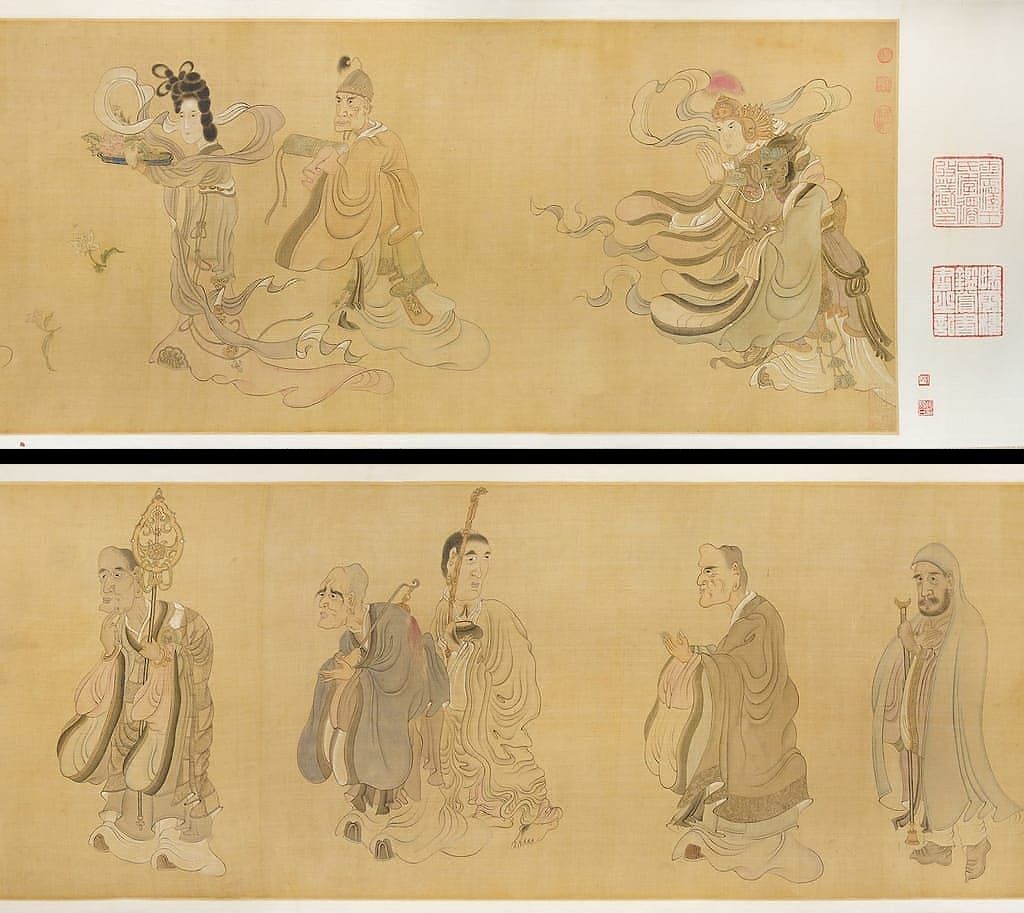 释迦说法图卷预览图