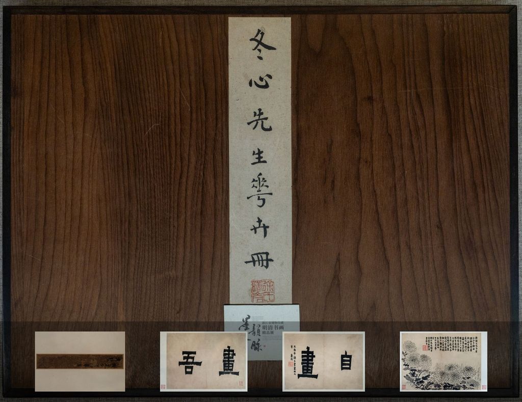 水墨花卉册预览图