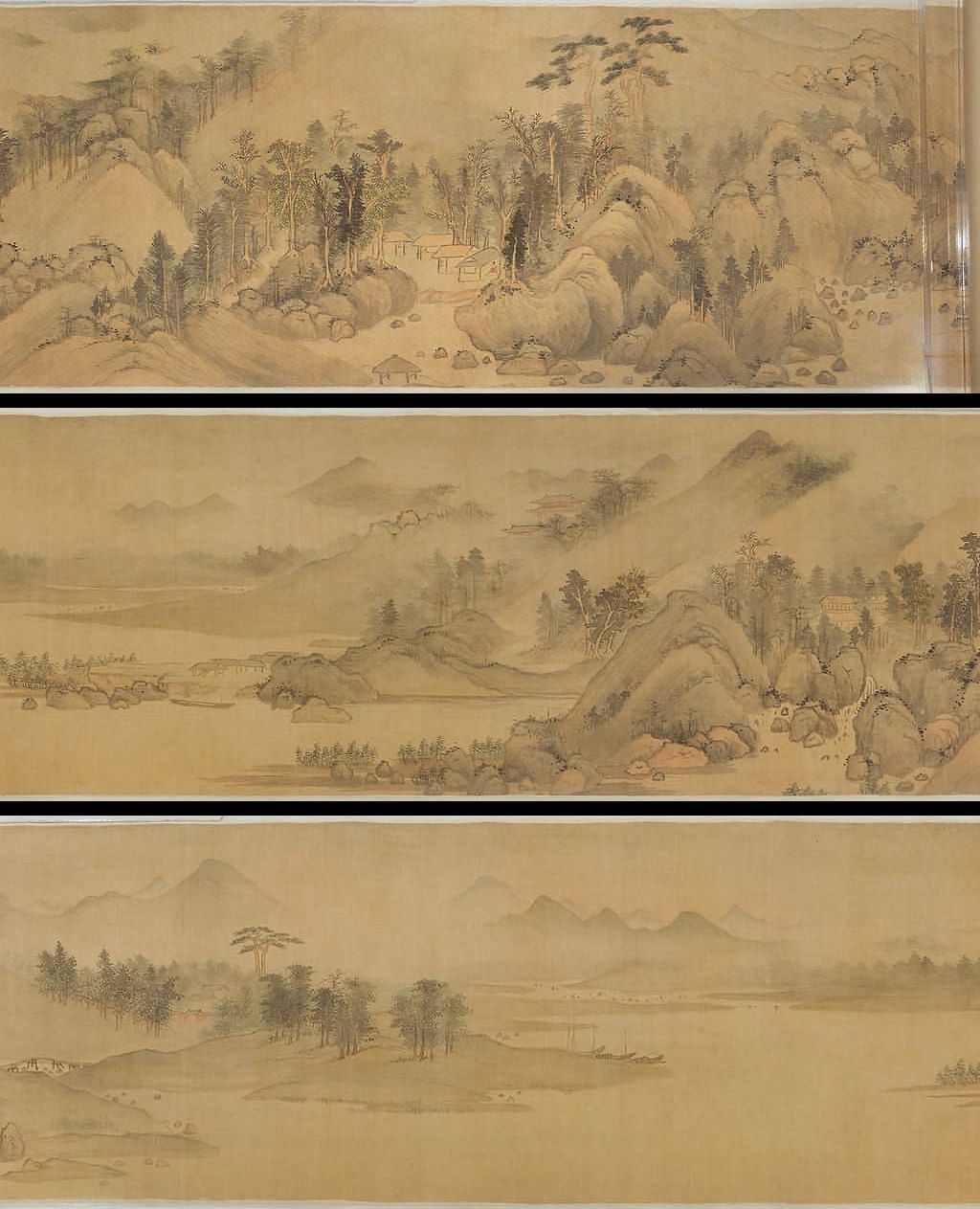 湖山晚晴图缩略图