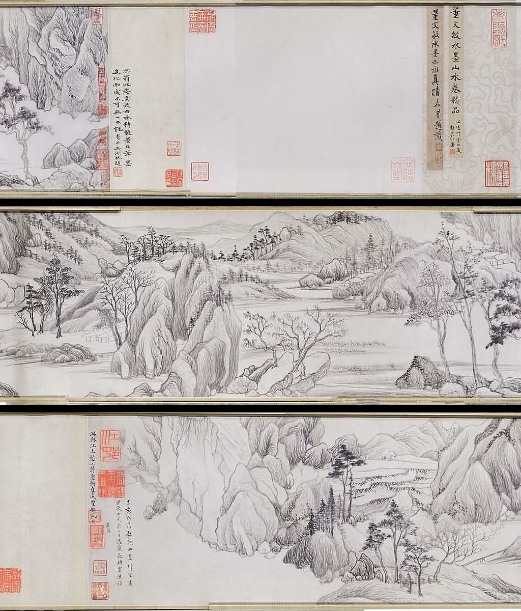 苑西墨禅室画山水图预览图